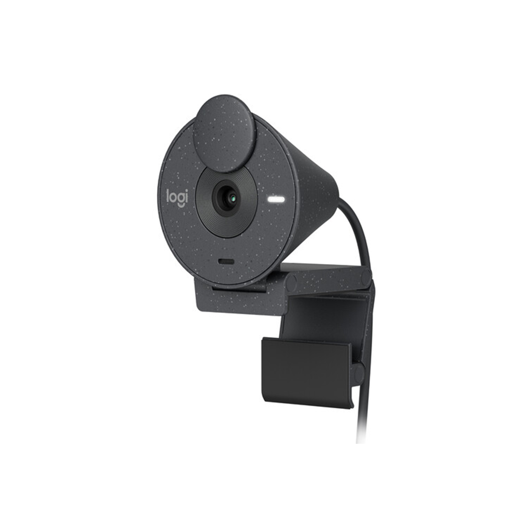 Logitech Brio 300 1080p Full HD Webcam - Graphite in Qatar Logitech Brio 300 1080p Full HD Webcam - Graphite in Qatar